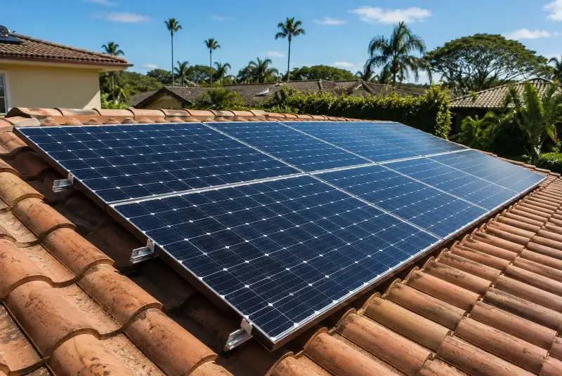 Installation de panneaux solaires à Livron